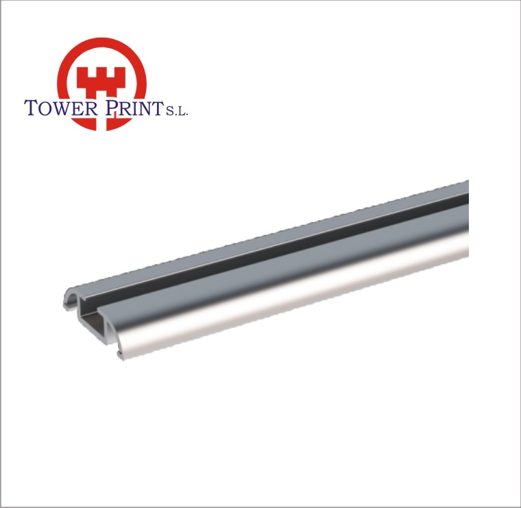 CARRIL ALUMINIO PARA CABLE TENSOR REF:5010, 2ml