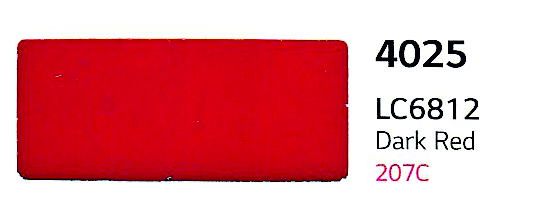 HI-CAL LX 6/7 AÑOS TRASLUCIDO LT4025/LT402D ROJO OSCURO 122, ml