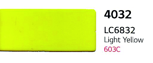 HI-CAL LX 6/7 AÑOS TRASLUCIDO LT4032M AMARILLO CLARO 0,61, ml