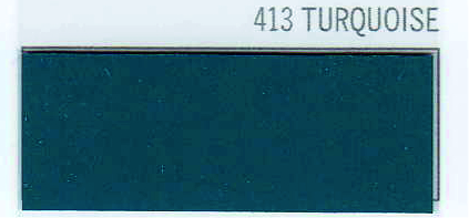 POLI-FLEX 413 TURQUESA VINILO TEXTIL 050X25, ml