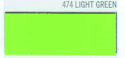 POLI-FLEX 474  VERDE CLARO VINILO TEXTIL 050X25, ml