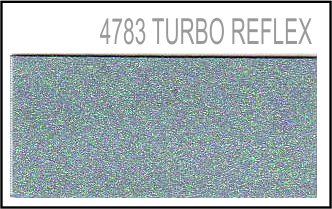 POLI-FLEX 4783 TURBO REFLEX PLATA VINILO TEXTIL 050X25, ml