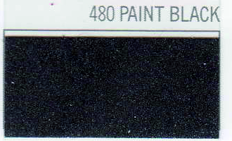 POLI-FLEX PAINT 480 NEGRO METAL VINILO TEXTIL 050X25, ml OFERTA FIN STOCK