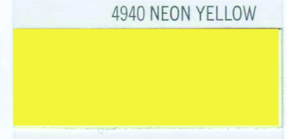 POLI-FLEX TURBO NEON AMARILLO FLU0 4940 VINILO TEXTIL 050X25, ml
