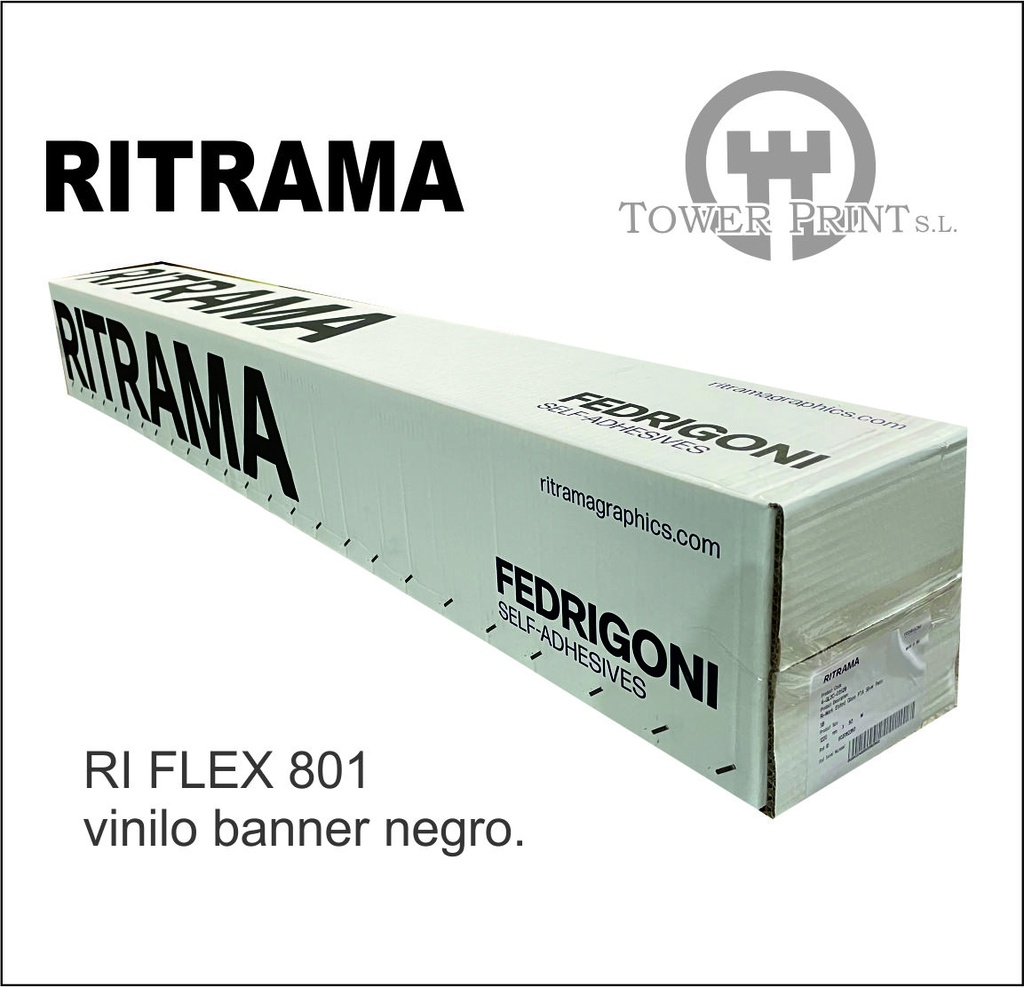 RI FLEX 801 BANNER NEGRO 122, ml   REF 03456 (hasta fin de stock)