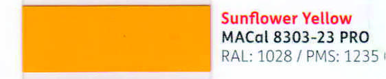 VINILO MAC 8303-00/8303-23 PRO AMARILLO GIRASOL 123,ml