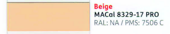 VINILO MAC 8329-01/8329-17 PRO BEIGE 61, ml