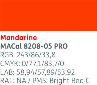 .VINILO MAC MATE 8208-05 MANDARINA  123,ml