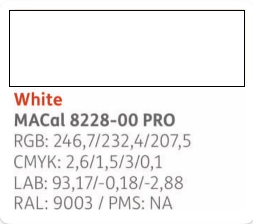 .VINILO MAC MATE 8228-00 BLANCO  61,ml