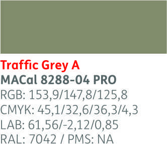 .VINILO MAC MATE 8288-04 GRIS TRAFICO A 123,ml