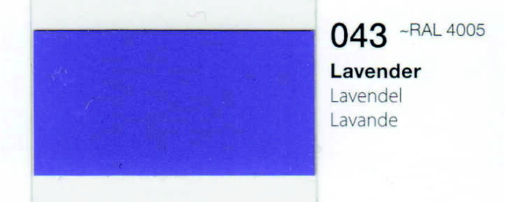 .VINILO ORACAL 651-043 LAVANDA 1.26 X 50, ml