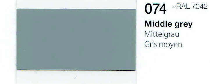 VINILO ORACAL 651-074 GRIS MEDIO 1.26 X 50,ml