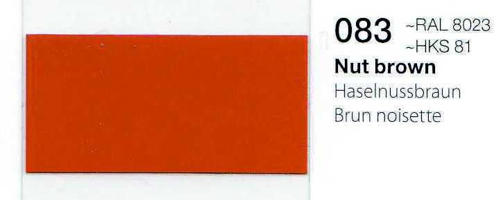 VINILO ORACAL 651-083 MARRON NUEZ 1.26 X 50, ml