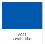 .VINILO ORACAL 8500-051 TRANSLUCIDO AZUL GENTIAN 1.26 X 50, ml.