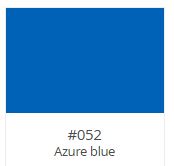 VINILO ORACAL 8500-052 TRANSLUCIDO AZUL AZURE 1.26 X 50, ml