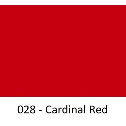 .VINILO ORACAL 970-028 RA ROJO CARDENAL CAST 1.52 X 25, ml