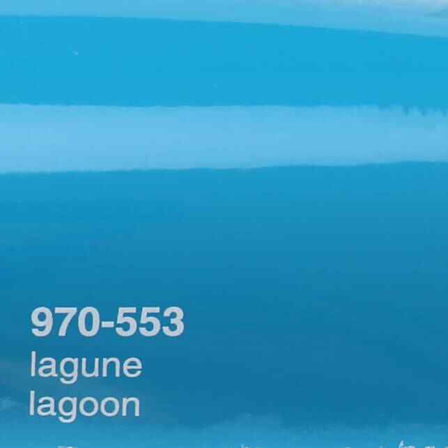 VINILO ORACAL 970-553 RAPID AIR AZUL LAGO CAST 1.52 X 25, ml