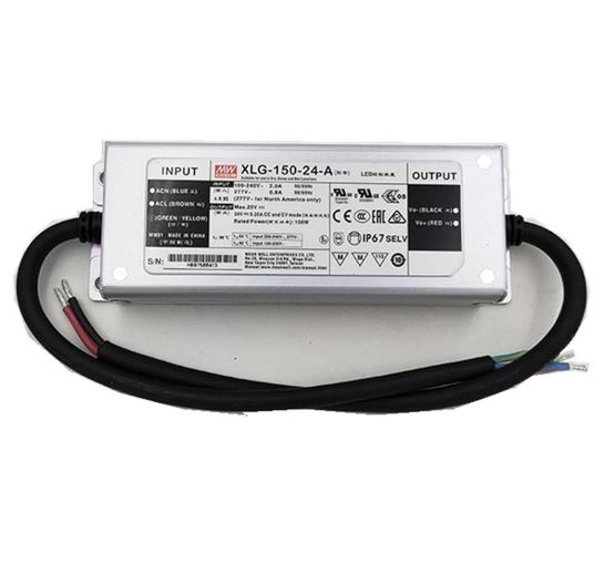 ALIMENTADOR MEAN WELL XLG 24V. 150W IP67,UND.