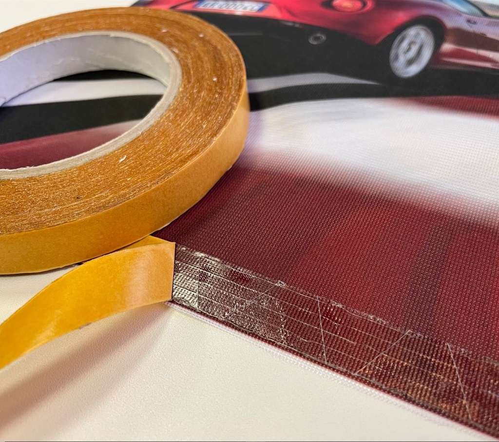 EMBLEM EASY TEXTILE CINTA ADH.2 CARAS TEXTIL 20mmx25m 1u