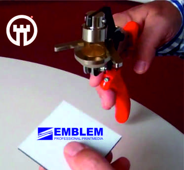 EMBLEM HEPPY CORNER, PARA REDONDEAR CANTOS