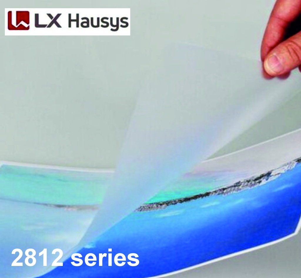 LAMINADO IMPRIMIBLE MONOMERICO MATE PROT. UV LX2812M 1.37X50,bobina