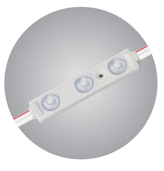 LED SIMPLED 70 LEDIT BLANCO LUZ DIA 2 CHIP,  2 CADENAS DE 6 MTS CON 50 MODULOS IP66, 36 W X CADENA