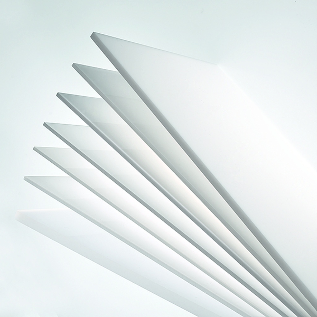 METACRILATO COLADA 4mm CRYLUX BLANCO OPAL 3050 x 2030 mm. Und.