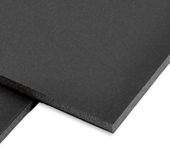 PANEL PVC SANDWICH ACCAFOAM NEGRO 3050X2030X10 MM.
