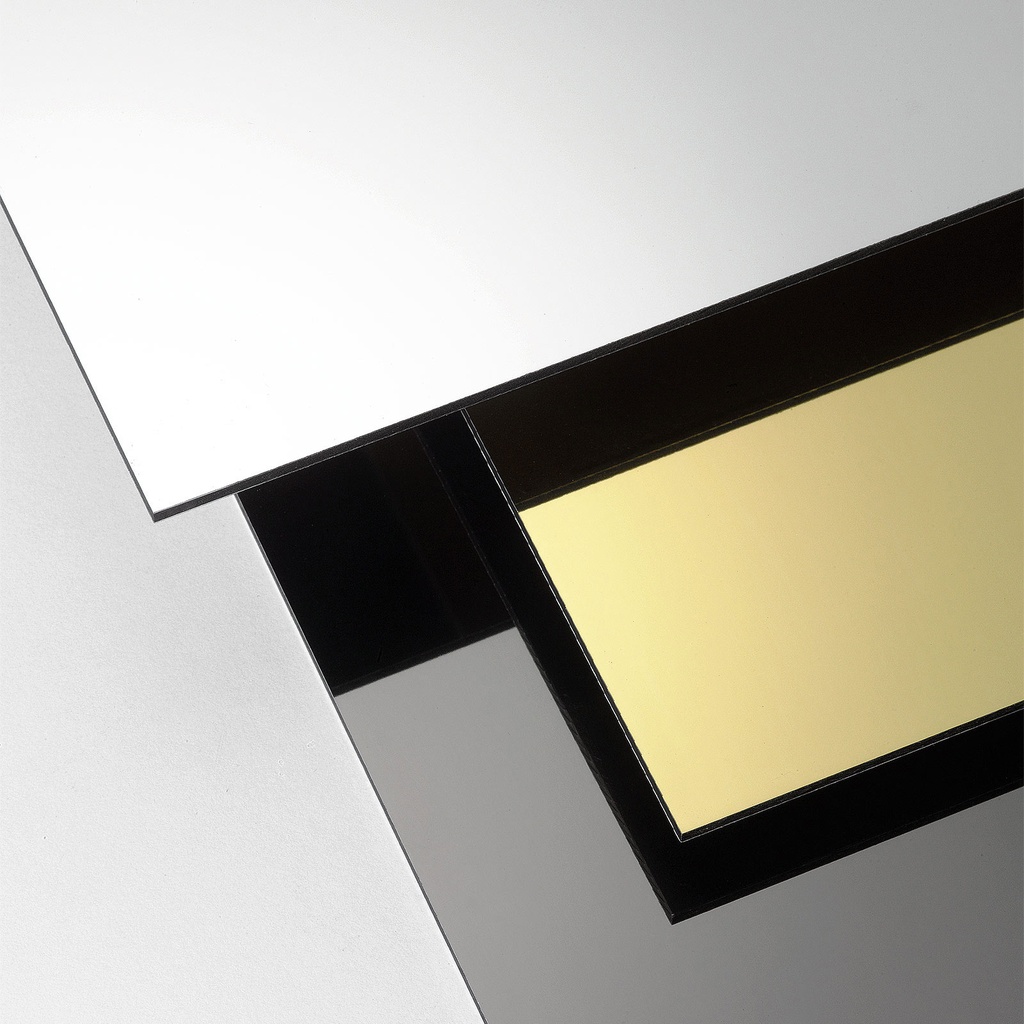 PANEL SANDWICH ALUMINIO 3 MM ORO ESPEJO 3050X1220,und