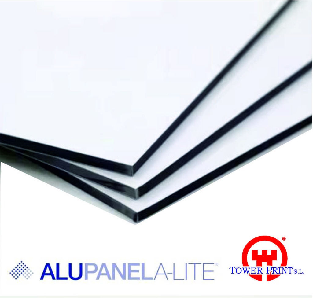 PANEL SANDWICH ALUMINIO 3 MM. 0.21 BLANCO MATE/BLANCO MATE MULTIPANEL 3050X2000