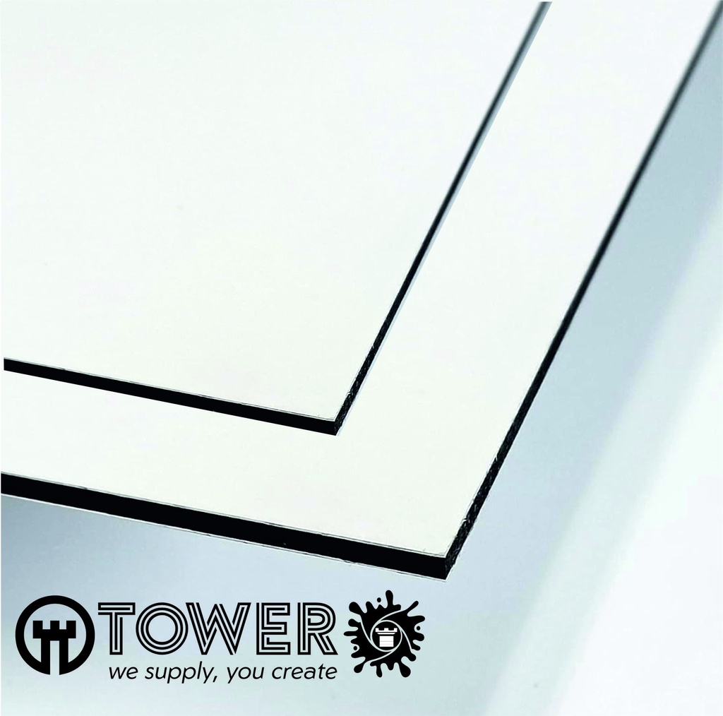 PANEL SANDWICH ALUMINIO 4 MM BLANCO MATE/BLANCO MATE 0.3mm. CBOND 3050 X 2000