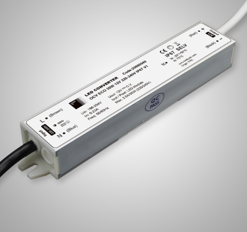 ALIMENTADOR LEDIT OCV ECO 12V. 100 W IP67, UND. ( REF. 620980042 ) 