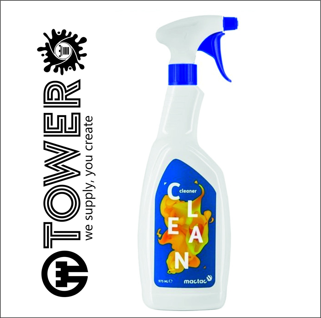 LIMPIADOR PREPARADOR DE SUPERFICIES CAR WRAPPING MACTAC  CLEANER 975 mlt.