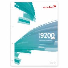 CARTA DE COLORES MACTAC 9200