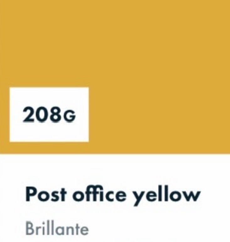 VINILO ORACAL 751-208 POST OFFICE YELLOW 1.26 X 50, ml 