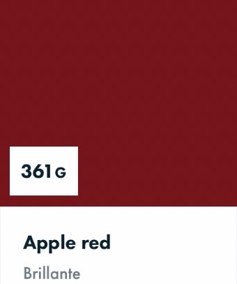 VINILO ORACAL 751-361 APPLE RED CAST  1.26 X 50, ml 