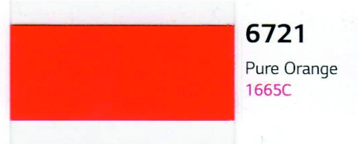 [LG6721.61] HI-CAL LX 6/7 AÑOS 6721/LC672D NARANJA PURO 61, ml