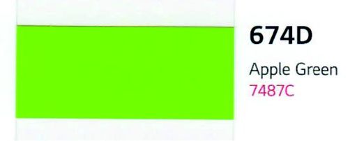 [LG674DG.61] HI-CAL LX 6/7 AÑOS 674DG VERDE MANZANA 61, ml