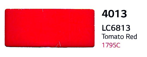 [LG6813] HI-CAL LX 6/7 AÑOS TRASLUCIDO LT4013/LT401D ROJO TOMATE 122, ml