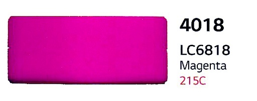[LG6818.61] HI-CAL LX 6/7 AÑOS TRASLUCIDO LT4018M MAGENTA 0,61, ml