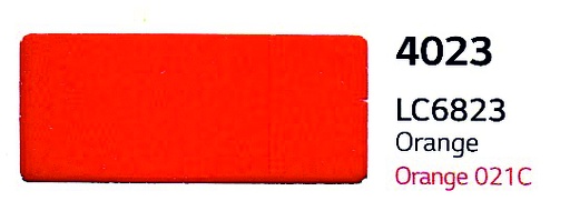 [LG6823] HI-CAL LX 6/7 AÑOS TRASLUCIDO LT4023/LT402C NARANJA 122, ml