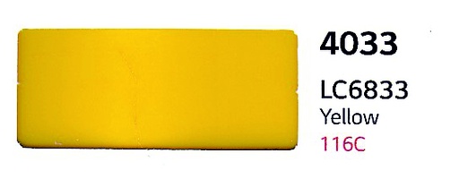 [LG6833] HI-CAL LX 6/7 AÑOS TRASLUCIDO LT4033M/403BM AMARILLO 122, ml