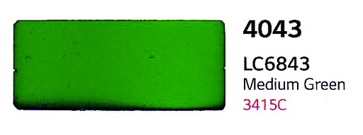 [LG6843] HI-CAL LX 6/7 AÑOS TRASLUCIDO LT4043M VERDE MEDIO 122, ml