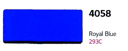 [LG4058.61] HI-CAL LX 6/7 AÑOS TRASLUCIDO LT4058 AZUL ROYAL 0.61, ml