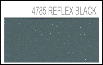 [.19TRP4785] POLI-FLEX 4785 REFLEX NEGRO VINILO TEXTIL 050X25, ml