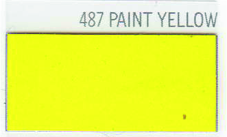 [19TRP487] POLI-FLEX PAINT 487 AMARILLO METAL VINILO TEXTIL 050X25, ml
