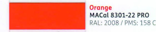 [42830122] VINILO MAC 8301-00/8301-22 PRO NARANJA 123,ml