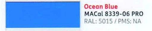 [.42833906] .VINILO MAC 8339-06 AZUL OCEAN 123, ml