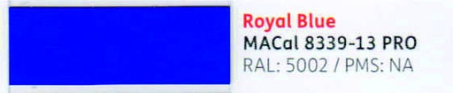 [42833913] VINILO MAC 8339-13 AZUL ROYAL 123, ml