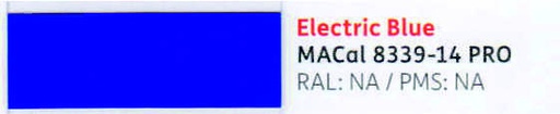 [.42833914] .VINILO MAC 8339-14 AZUL ELECTRICO 123, ml